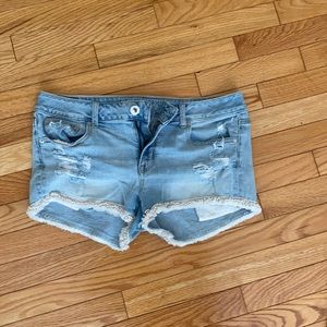AE jean shorts